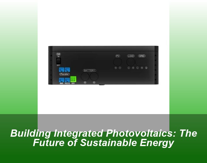 Building Integrated Photovoltaics: The Future of Sustainable Energy